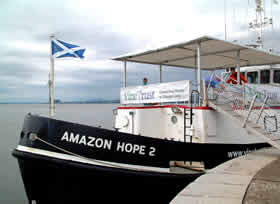 Amazon berthing
